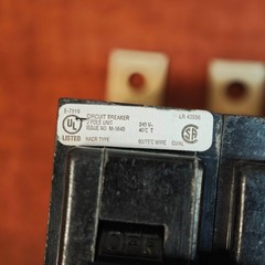 Eaton QBHW3060H 3 Pole 60 Amp 240 Volt 22kA@240V Bolt On Breaker