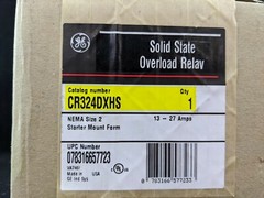 General Electric CR324DXHS Overload Relay NEMA 2 13-27 Amps