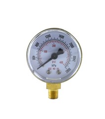 High Pressure Gauge for Propane Regulator 0-400 psi 2 inches – 1/8″ NPT Thread