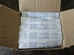 30 Gauge 1/2 Inch Needle with Caps, Sterile Disposable Luer Lock 30G inch