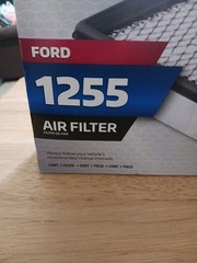 Super Tech Engine Air Filter 1255, Replacement Filter for Ford