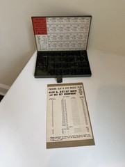 Allen No. 621 Vintage Holo-Krome Socket Set Screw & Wrench Assortment Antique
