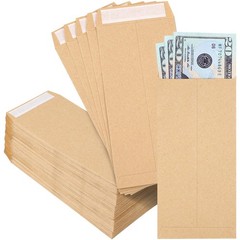 120-Pack Money Envelopes for Banks, Cash, Coins, and Budgeting, 3.5 x 6.5 In New