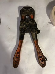 Vintage National Telephone Supply Co HKP Sleeve Crimping Tool 41 USA