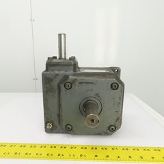 White F1325-3 35:1 Ratio Right Angle Gear Box 50RPM Output 2652 Torq 2.65HP In