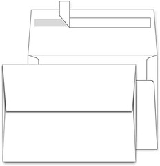 5×7 envelopes for invitaions 50 Pack A7 White Envelopes Quick Self Seal,for 5×7