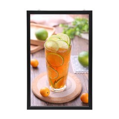 LED Wall Mount Backlit Poster Lightbox Light Up Frame 24×36″ / 18×24″ 20W/10W