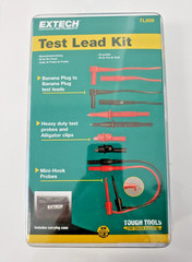 Extech TL809: Electronic Test Lead Kit 8-piece test lead kit