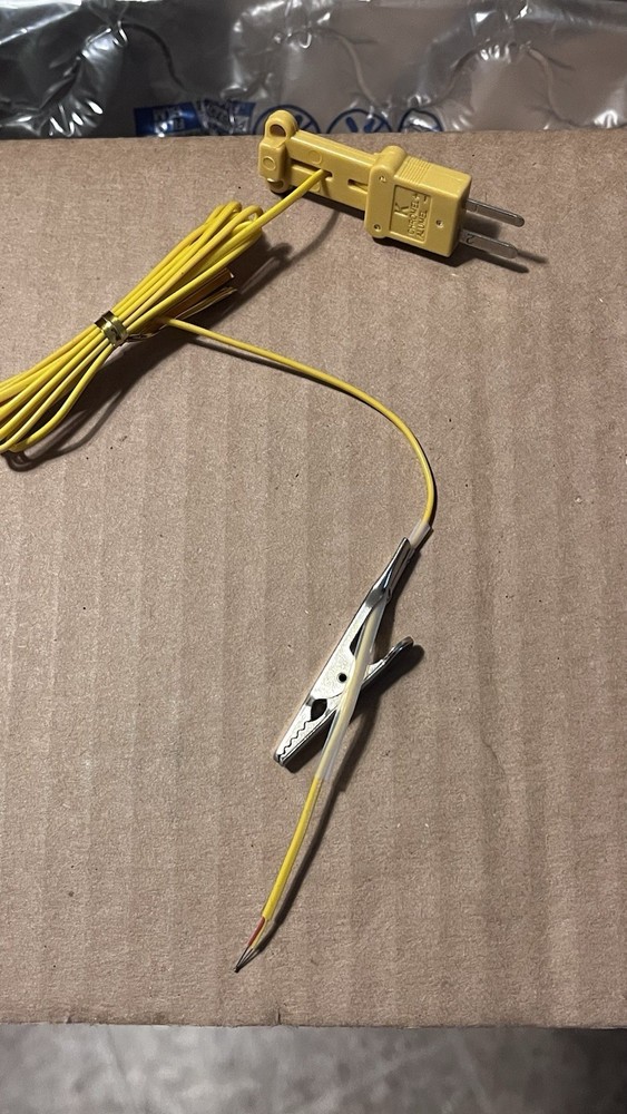 Fieldpiece ATWB1 K-Type Wet Bulb Thermocouple with Alligator Clip