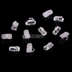 AZDENT Dental Orthodontic Buccal Tube Bondable 1st Molar Roth 022 Mesh Base