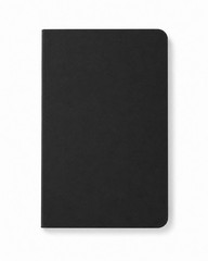 Mini Pocket Notebook 3.5 x 5.5 Black Softcover 60 Lined Pages Memo Journal