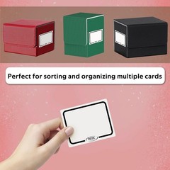 DEDC 100 Reusable Dry Erase Labels Stickers Blank White Self Adhesive Tags for M