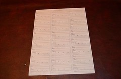 10 sheets Auction Clerking Tickets Receipts Auctioneer 240 Tickets! Clerk CT-24