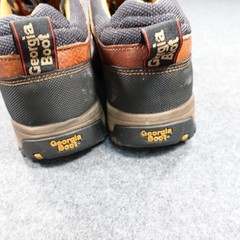 Georgia Boot Men G1588 4″ Oxford Waterproof EH Safety Toe Work Shoes Brown 12M