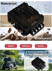 DC DC Converter 12V To 24V 28V 36V 48V 30A 40A 50A Step Up Voltage Booster 1400W