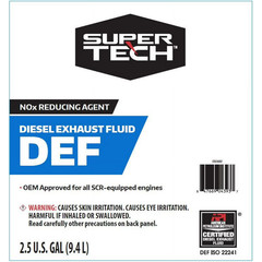 NEW 4 pack Super Tech DEF Diesel Exhaust Fluid, 2.5 gal FREESHIPPING