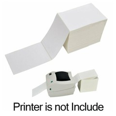 Fanfold 4″ x 6″ Direct Thermal Shipping Labels Perforated Compatible Zebra Elton