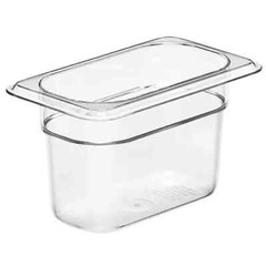Cambro 94CW Camwear 1/9 Size 4 Deep Food Pan (lot of 6)