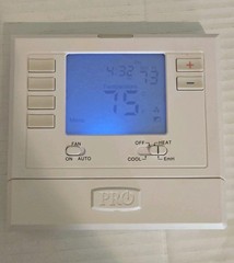 Pro1 IAQ 721 Lot Of 10 Digital Non-Programmable Thermostats Single Stage USED
