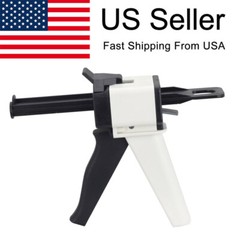 Dental Universal Impression Gun Dispensing Gun 1:1/2:1 For 50ml cartridges USA