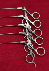 5pc-Laparoscopic Suture Passer Fascial Closure Port Closure 2.5mmx170mm Reusable