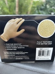 (5) 50-Pack Venom Steel Flexible Fit Industrial Latex Gloves (One Size Fits Most