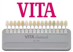 THE ORIGINAL VITA CLASSICAL TOOTH SHADEGUIDE 16 Authentic Dental Colours A1-D4
