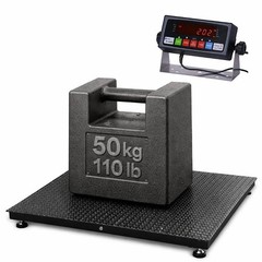 Heavy Duty Floor Scale Pallet Warehouse Industrial 10000lb 1lb 2’x2′ (24″ X 24″)