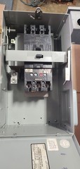 NEW G.E. CAT# FVK422FJ 225A, 3PH., 4W CIRCUIT BREAKER TYPE BUSPLUG W/ TFJ236200