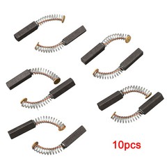 High Performance Carbon Brush Set 10 Pcs 20mm x 5mm x 5mm Long Service Life