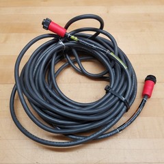 Brad Power 113030K20M150E Double Ended Cordset, 3 Pole, 14 Awg, 1300621041