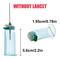 50 Pcs – Laboratory Universal Disposable Blue Plastic Bracket Pipe Joint Sterile
