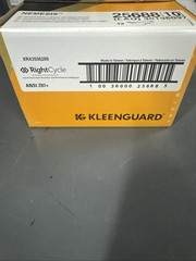 12 PAIR KLEENGUARD NEMESIS SAFETY GLASSES BLACK FRAME/SMOKE MIRROR LENS 25688