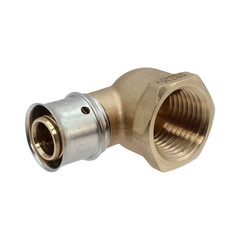 SharkBite 1/2-in PEX Press x 1/2-in FNPT Brass Female Elbow