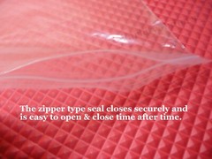 300 Zip-Top Storage Bag Variety Pack ~ 4×4 5×5 6×6 ~ 2 Mil Food Grade Bags