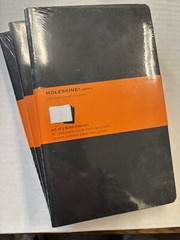 Moleskine Cahiers (3) Sets of 3 Ruled Journals 80 Ruled Pages 8.5 x 5.25