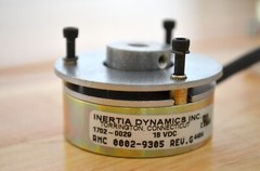 NEW Inertia Dynamics 1702-0029 Failsafe Electromagnetic Brake 18vdc , 1/4″ shaft