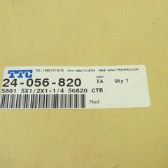 TTC 24-056-820 5×1 2×1-1/4 Straight Tooth Carbide Tipped Milling Cutter