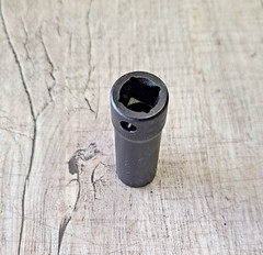 New Snap-On Tools™ SIMFM10A 3/8” 10mm deep 6 point impact flank drive socket USA