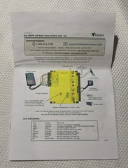 Paxton Net2 Nano 1 door controller, 12V 2A PSU, with plastic cabinet 654-772-US