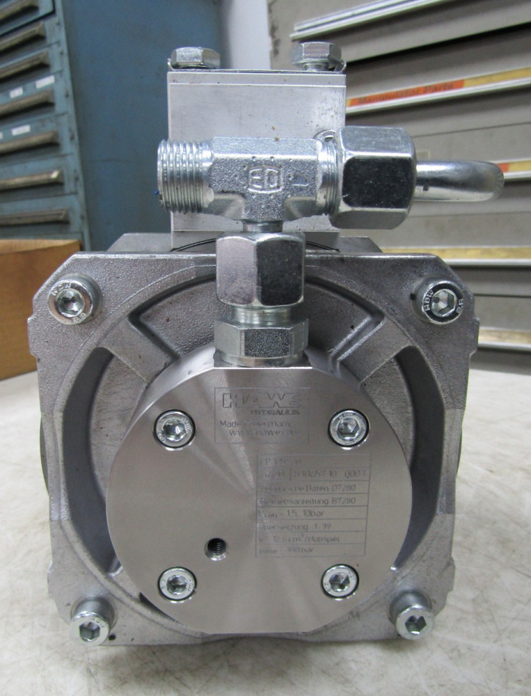 💥HAWE LP 125-20 AIR DRIVEN HYDRAULIC PUMP 1.5…10 BAR PMAX 380 BAR