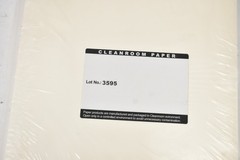 500 Sheets Cleanroom Paper 8-1/2″ x 11″ Tan/Beige Heavy Duty Bulk Pack