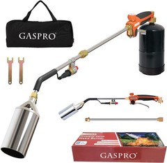 GASPRO Propane Torch Weed Burner 600000 BTU Long Handle Outdoor Garden Tool
