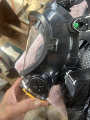 Full Face Respirator Mask/30min Air Tank/Valve Assembly And Regulator System