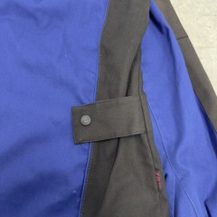 BSX Welding Jacket 9oz Royal Blue Black Stallion Flame Resistant Cotton Large