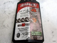 5/8 In. X 6 In. X 8 In. Rebar Demon Sds-Plus 4-Cutter Full Carbide