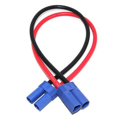 EC5 Male to Female Power Charging Extension Cable Silicone Cord 12AWG 30CM