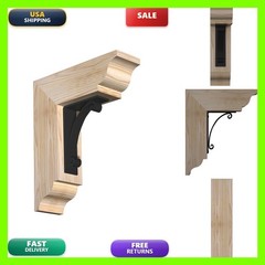 Ekena Millwork 3 1/2W X 13 1/2D X 16H Legacy Traditional Ironcrest Smooth