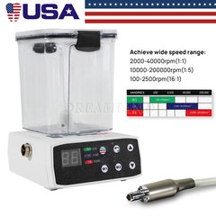 Dental Electric Brushless Micro Motor Water Tank/1:5/1:1 LED Optic Handpiece