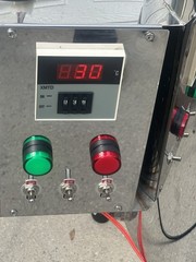 30L Heated Mixing Filling Machine Stainless Steel Wax Cream Lotion Tank Tested
